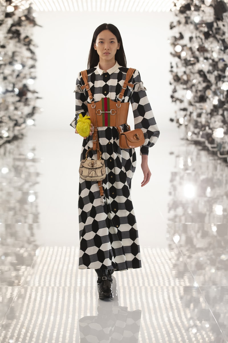 グッチ Gucci Debuts Balenciaga "Collab" on "Aria" Runway alessandro michele demna gvasalia collaboration collection 100th anniversary menswear womenswear price buy website logo jacket