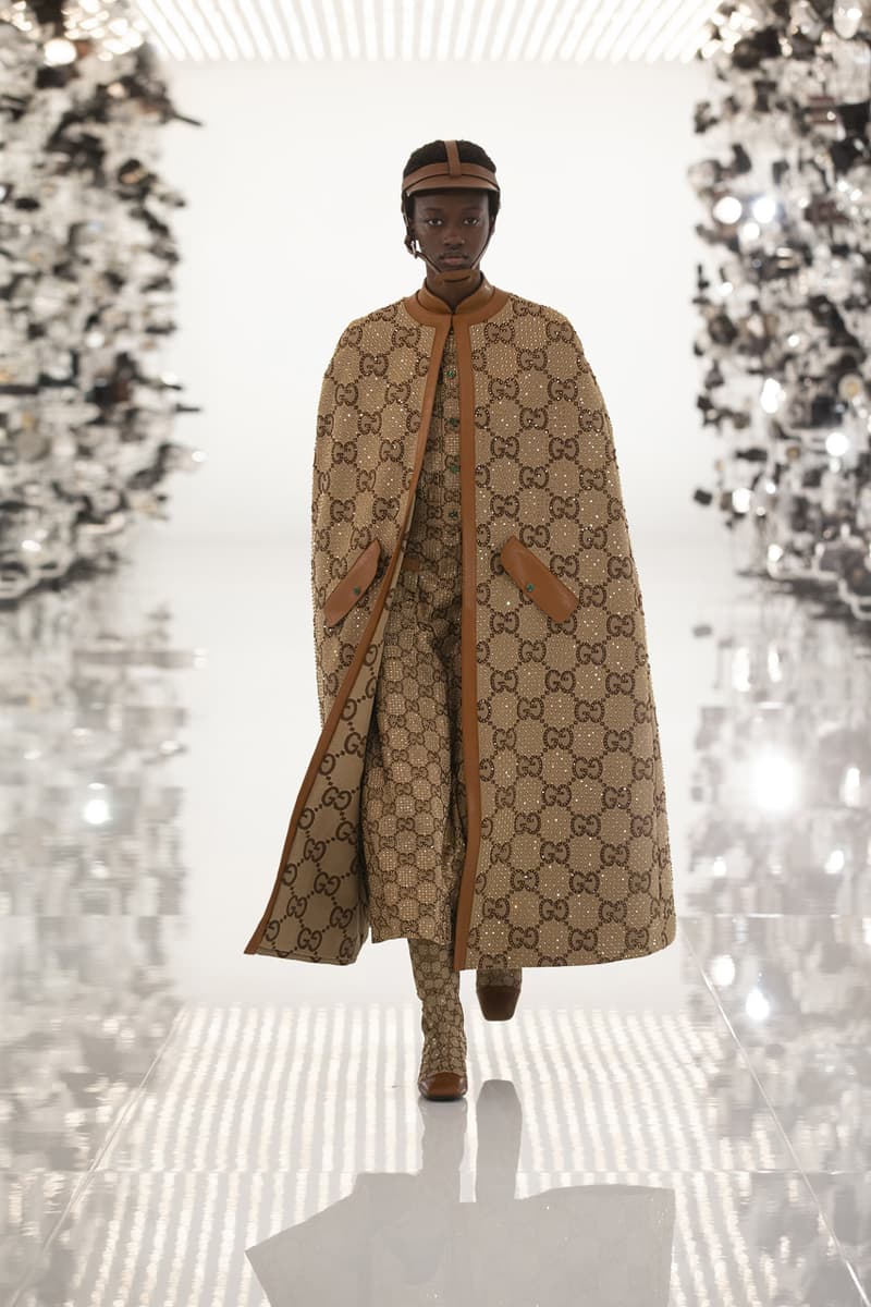 グッチ Gucci Debuts Balenciaga "Collab" on "Aria" Runway alessandro michele demna gvasalia collaboration collection 100th anniversary menswear womenswear price buy website logo jacket