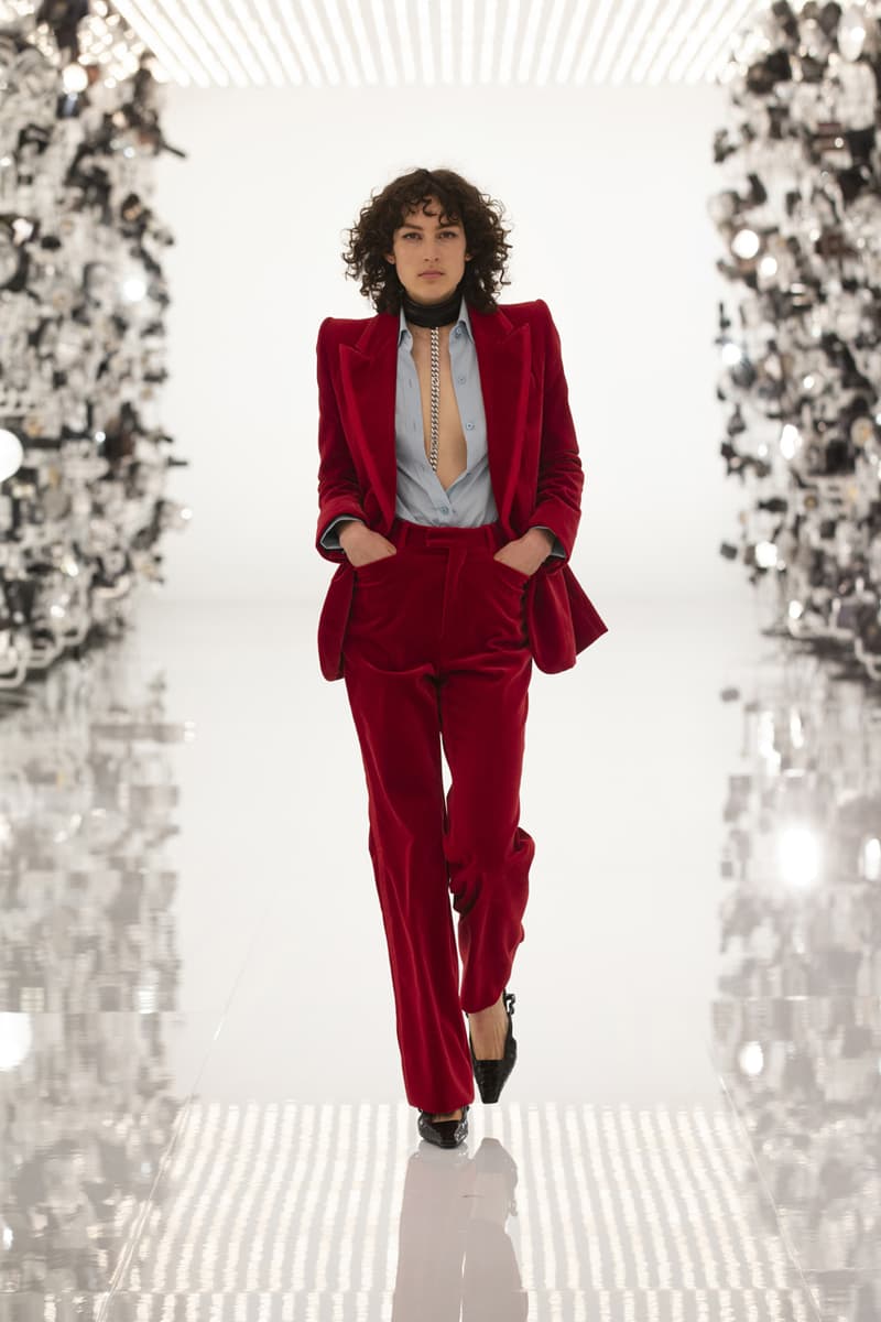 グッチ Gucci Debuts Balenciaga "Collab" on "Aria" Runway alessandro michele demna gvasalia collaboration collection 100th anniversary menswear womenswear price buy website logo jacket