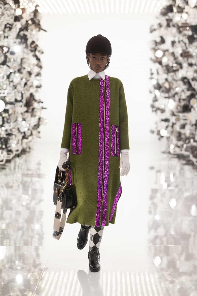 グッチ Gucci Debuts Balenciaga "Collab" on "Aria" Runway alessandro michele demna gvasalia collaboration collection 100th anniversary menswear womenswear price buy website logo jacket