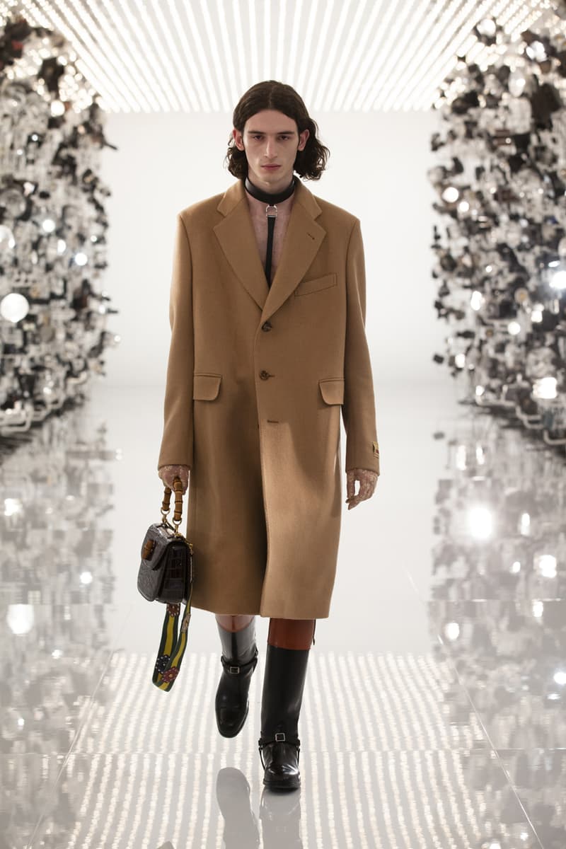 グッチ Gucci Debuts Balenciaga "Collab" on "Aria" Runway alessandro michele demna gvasalia collaboration collection 100th anniversary menswear womenswear price buy website logo jacket