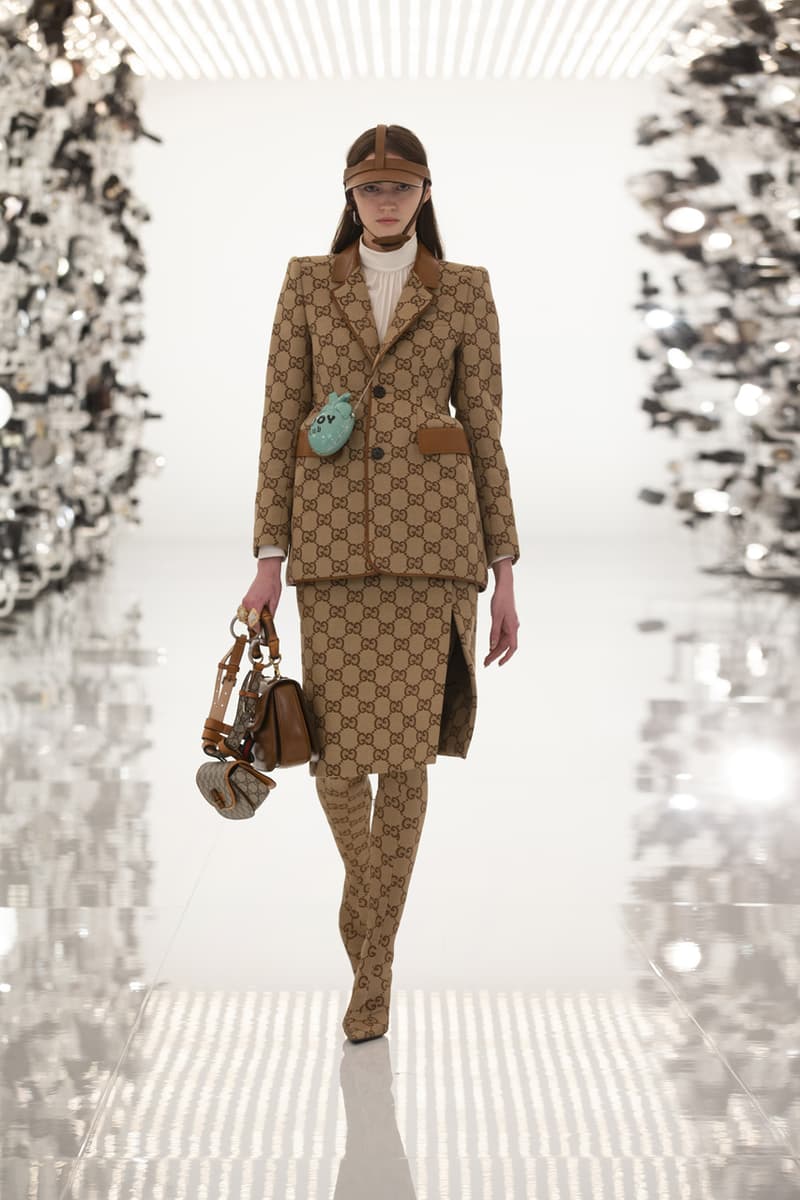 グッチ Gucci Debuts Balenciaga "Collab" on "Aria" Runway alessandro michele demna gvasalia collaboration collection 100th anniversary menswear womenswear price buy website logo jacket
