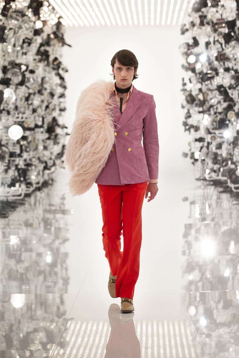 グッチ Gucci Debuts Balenciaga "Collab" on "Aria" Runway alessandro michele demna gvasalia collaboration collection 100th anniversary menswear womenswear price buy website logo jacket
