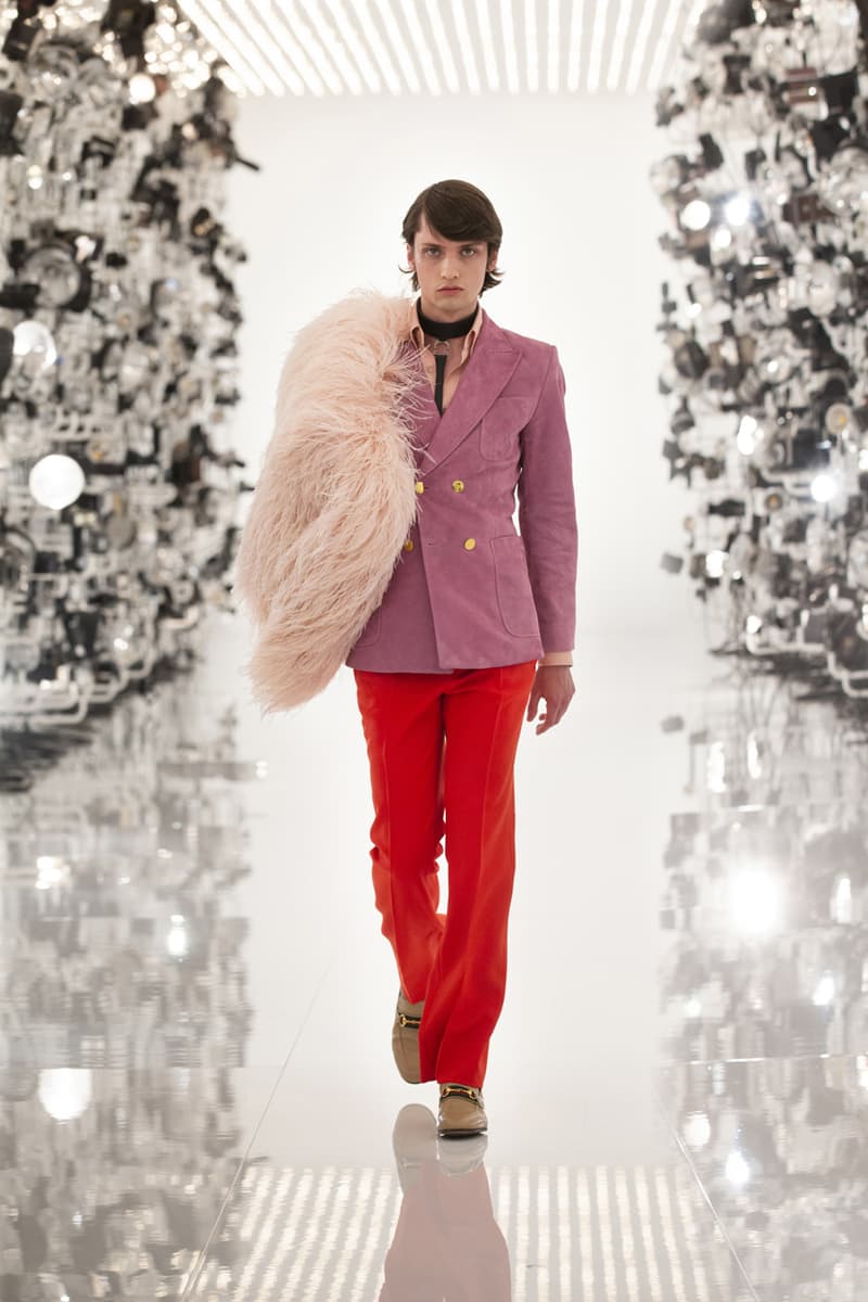グッチ Gucci Debuts Balenciaga "Collab" on "Aria" Runway alessandro michele demna gvasalia collaboration collection 100th anniversary menswear womenswear price buy website logo jacket