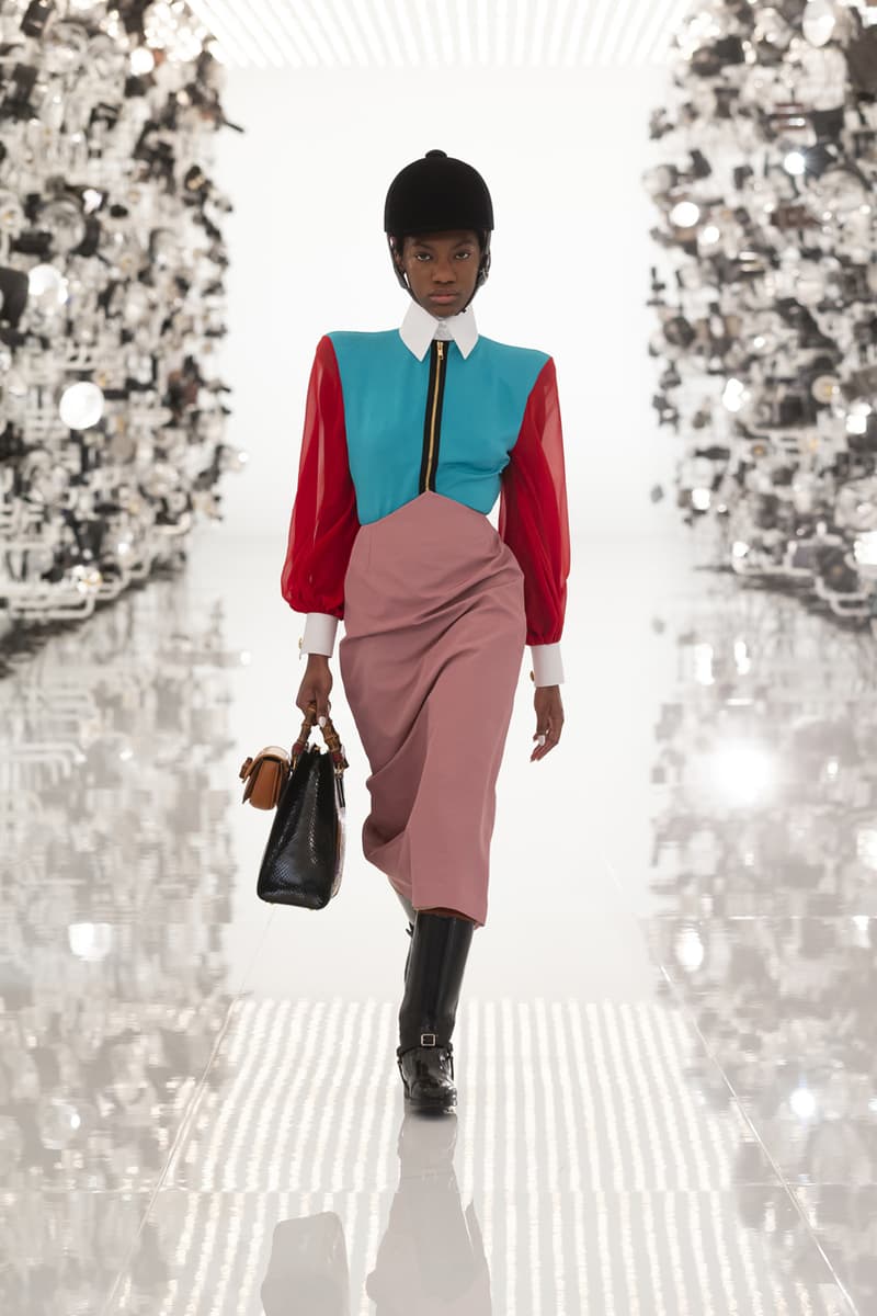 グッチ Gucci Debuts Balenciaga "Collab" on "Aria" Runway alessandro michele demna gvasalia collaboration collection 100th anniversary menswear womenswear price buy website logo jacket