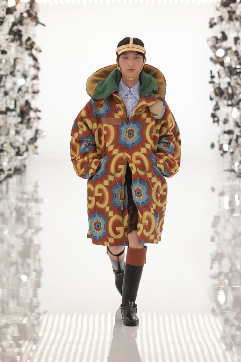 グッチ Gucci Debuts Balenciaga "Collab" on "Aria" Runway alessandro michele demna gvasalia collaboration collection 100th anniversary menswear womenswear price buy website logo jacket