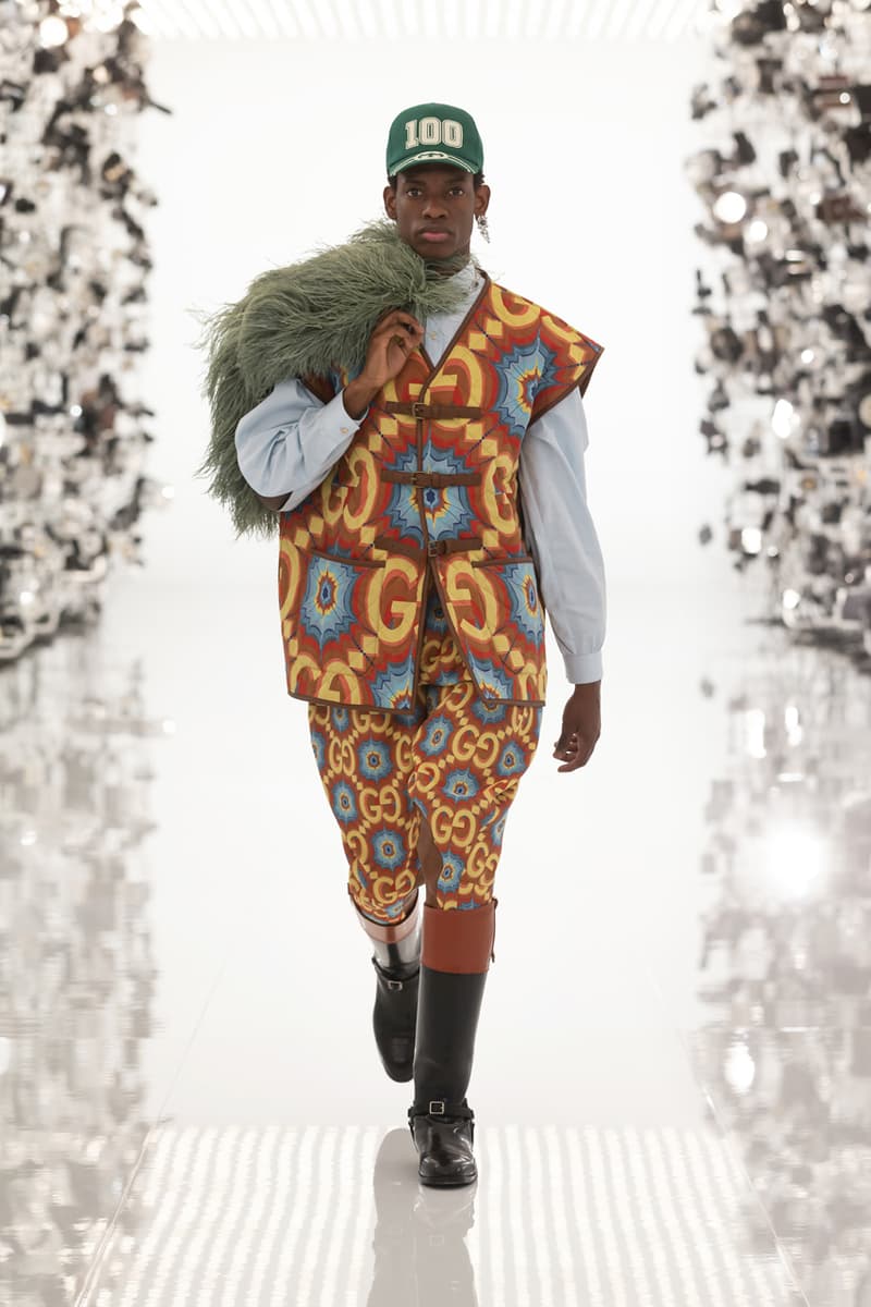 グッチ Gucci Debuts Balenciaga "Collab" on "Aria" Runway alessandro michele demna gvasalia collaboration collection 100th anniversary menswear womenswear price buy website logo jacket
