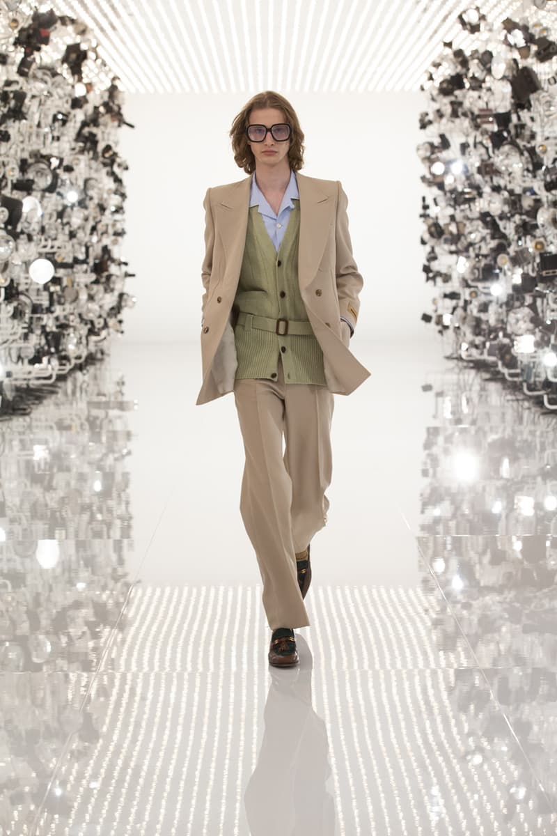 グッチ Gucci Debuts Balenciaga "Collab" on "Aria" Runway alessandro michele demna gvasalia collaboration collection 100th anniversary menswear womenswear price buy website logo jacket