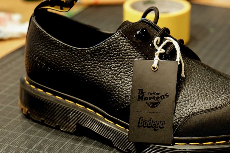 ドクターマーチンxボデガによるコラボレーションモデル第2弾がリリース bodega dr martens doc martens 1461 release details information buy cop purchase