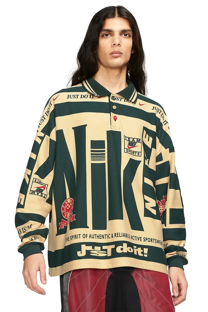 カクタス プラント フリー マーケットxナイキの2021年春夏コラボアイテムにフォーカス cactus plant flea market cpfm nike sportswear go flea apparel clothing collection running shirt football jersey long sleeve polo work jacket hoodie pants official release date info 