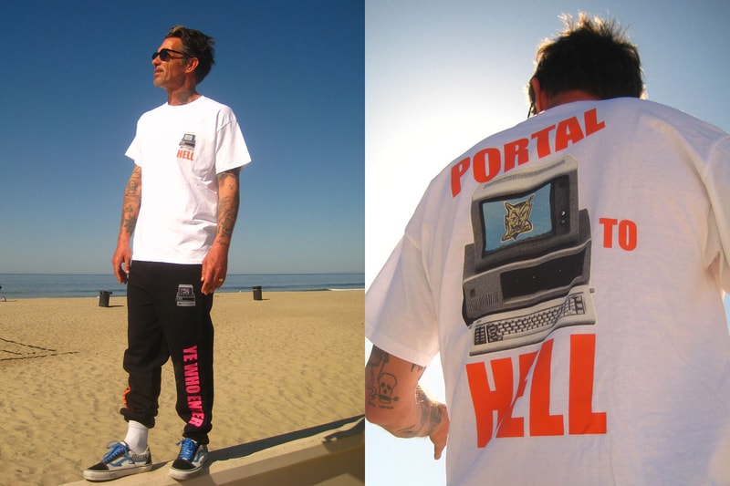 カリソーンヒルデウィットとハイプビーストのコラボコレクションが発売 Hypebeast Cali Thornhill Dewitt Collab Interview internet 1.0 privacy designs behind the scenes hoodie sweatshirt sweatpants portal to hell