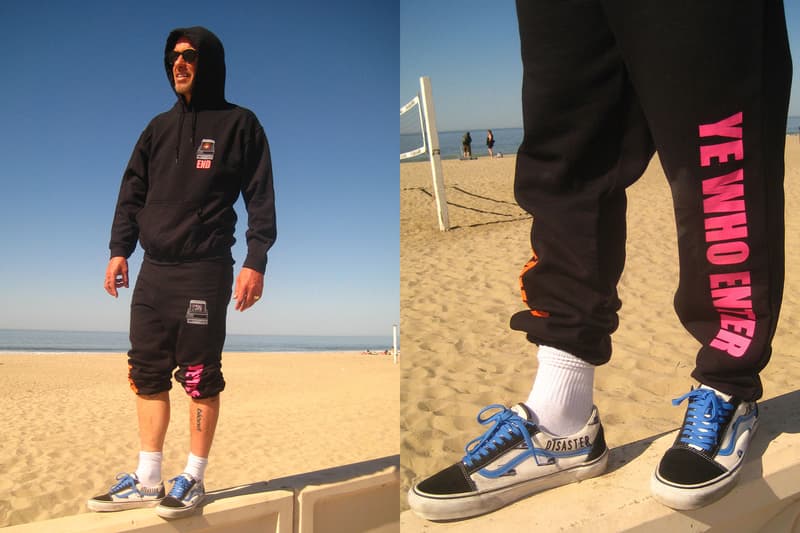 カリソーンヒルデウィットとハイプビーストのコラボコレクションが発売 Hypebeast Cali Thornhill Dewitt Collab Interview internet 1.0 privacy designs behind the scenes hoodie sweatshirt sweatpants portal to hell