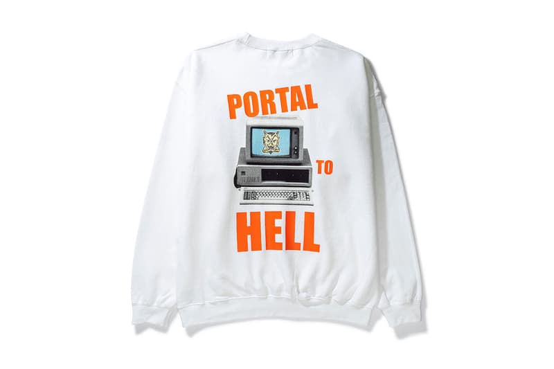 カリソーンヒルデウィットとハイプビーストのコラボコレクションが発売 Hypebeast Cali Thornhill Dewitt Collab Interview internet 1.0 privacy designs behind the scenes hoodie sweatshirt sweatpants portal to hell