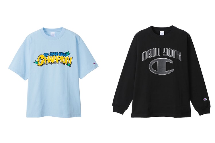 Champion が LQQK Studio 所属の日本人アーティスト TOYA HORIUCHI とのコラボTシャツを発売