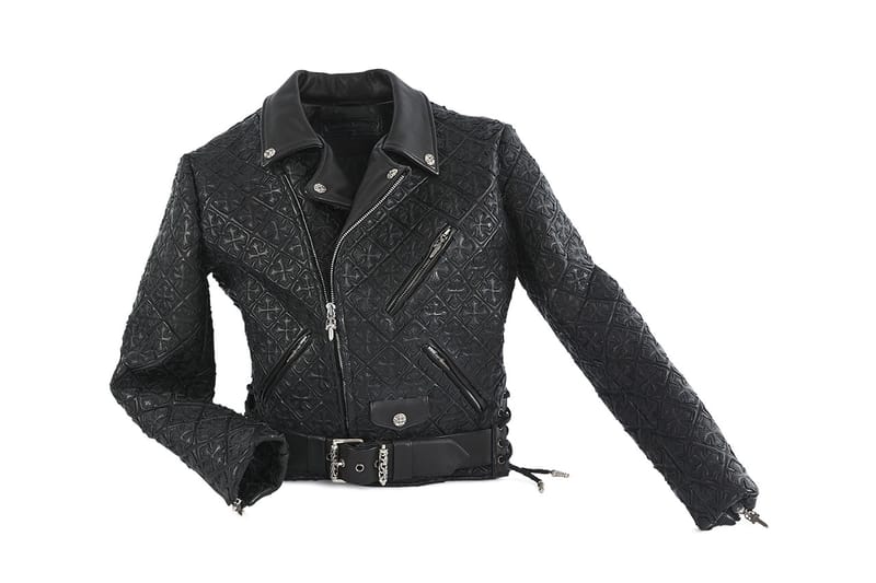 Chrome Hearts がクロスパッチを全面に施したライダースジャケットをリリース