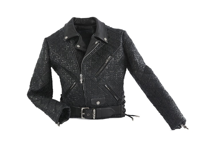Chrome Hearts がクロスパッチを全面に施したライダースジャケットをリリース