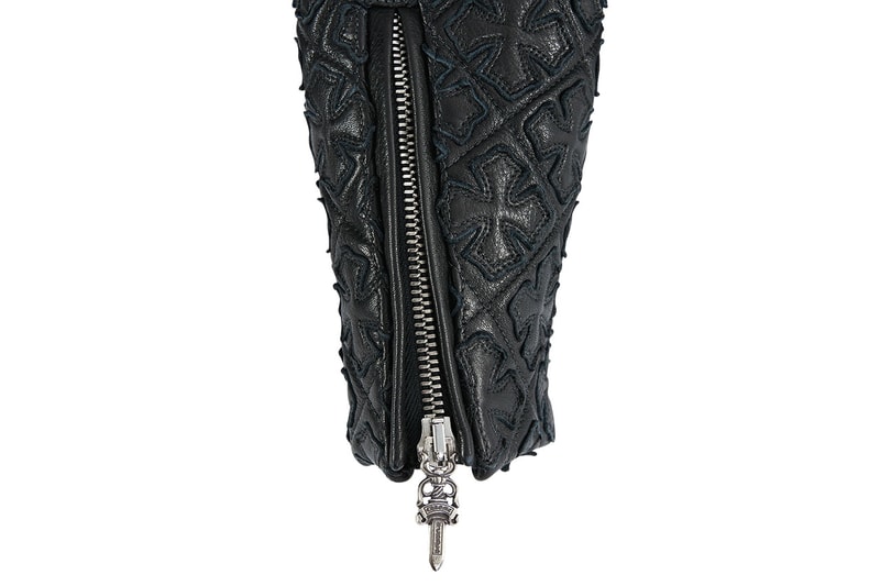 クロムハーツ Chrome Hearts がクロスパッチを全面に施したライダースジャケットをリリース 