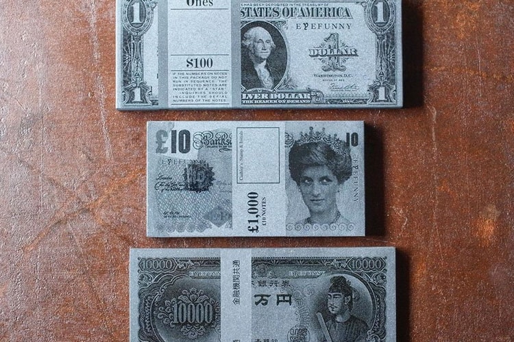 EYEFUNNY OBJECTS が札束をモチーフとした作品を発表