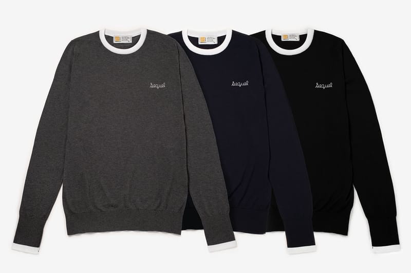 fragment design x SEQUEL x John Smedley のトリプルコラボニットがリリース