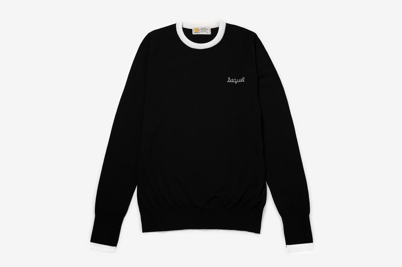 藤原ヒロシ ジョン スメドレー フラグメント x シークエル x fragment design x SEQUEL x John Smedley のトリプルコラボニットがリリース 
