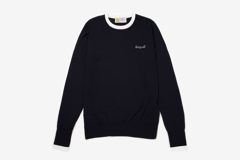 藤原ヒロシ ジョン スメドレー フラグメント x シークエル x fragment design x SEQUEL x John Smedley のトリプルコラボニットがリリース 