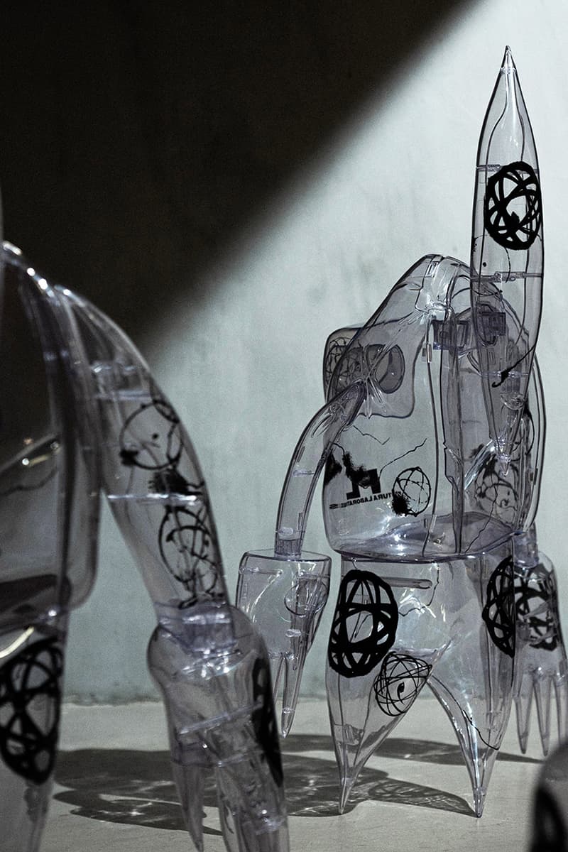 フューチュラ ラボラトリーズ x オールライツリザーブドによるポイントマンの巨大フィギュアが登場 Futura Laboratories 'FL-006' AllRightsReserved collectible figure price raffle buy limited number edition ddt store hong kong