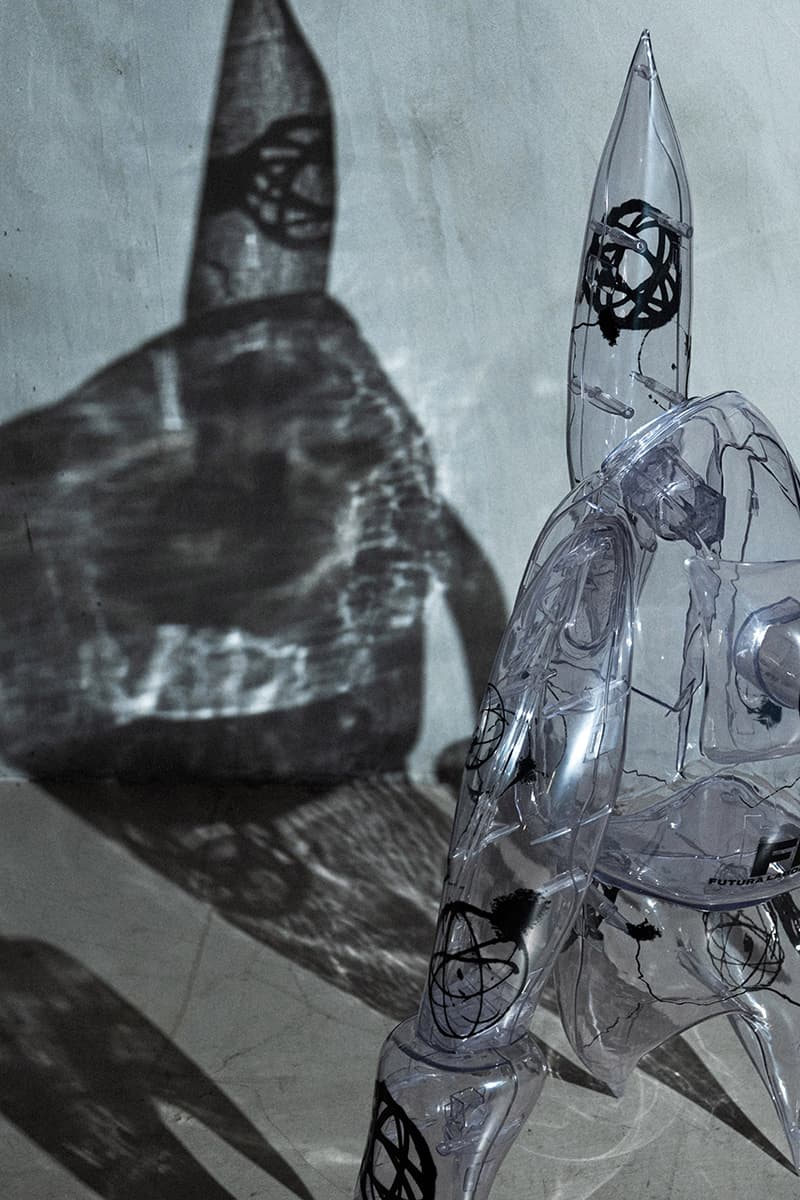 フューチュラ ラボラトリーズ x オールライツリザーブドによるポイントマンの巨大フィギュアが登場 Futura Laboratories 'FL-006' AllRightsReserved collectible figure price raffle buy limited number edition ddt store hong kong