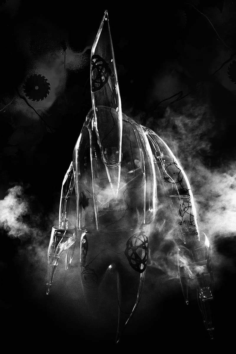 フューチュラ ラボラトリーズ x オールライツリザーブドによるポイントマンの巨大フィギュアが登場 Futura Laboratories 'FL-006' AllRightsReserved collectible figure price raffle buy limited number edition ddt store hong kong