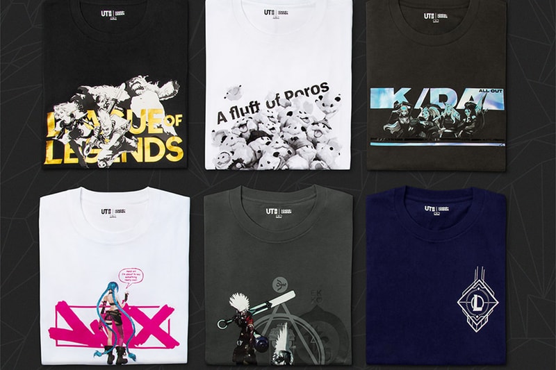 ユニクロ UT が人気オンラインゲーム『リーグ・オブ・レジェンド』とのコラボコレクションを発表 League of Legends UNIQLO UT Collection Release Info Riot Games T Shirts K/DA Date Buy Price