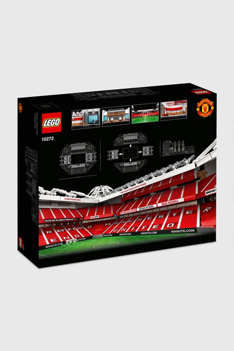 マンチェスター・ユナイテッドの本拠地オールド・トラッフォードがレゴ®︎になって登場 lego CREATOR™ EXPERT Manchester United Old Trafford stadium HBX release info