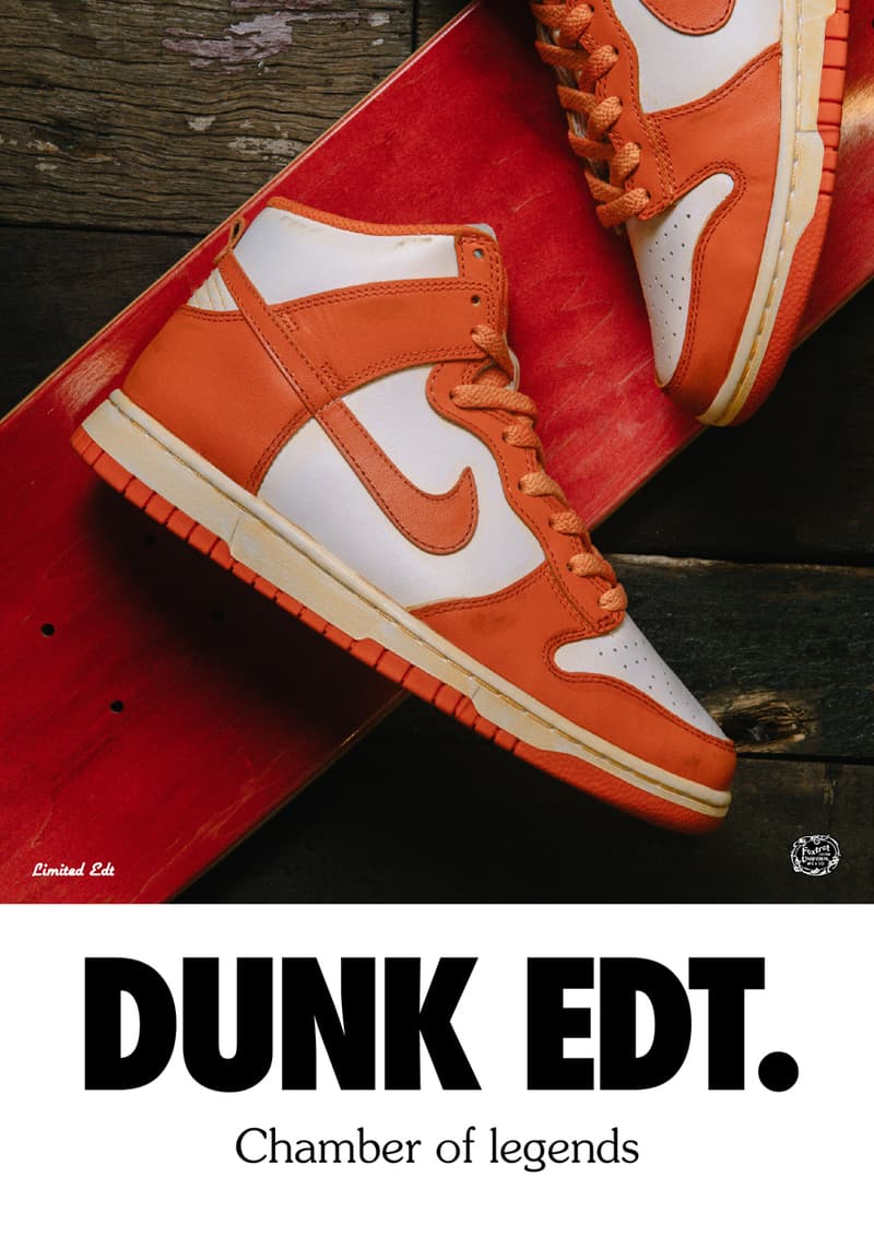 シンガポールのスニーカーブティック『Limited Edt』が Nike Dunk の貴重なアーカイブを集めたエキシビジョンを開催中 Limited Edt "Dunk Edt." Nike Exhibition Recap inside look on feet retro museum co.jp colorway vintage sale low high