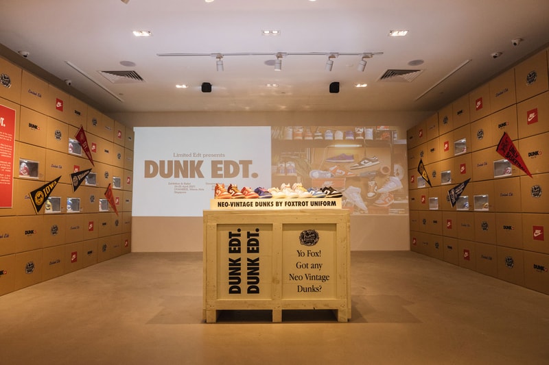 シンガポールのスニーカーブティック『Limited Edt』が Nike Dunk の貴重なアーカイブを集めたエキシビジョンを開催中 Limited Edt "Dunk Edt." Nike Exhibition Recap inside look on feet retro museum co.jp colorway vintage sale low high