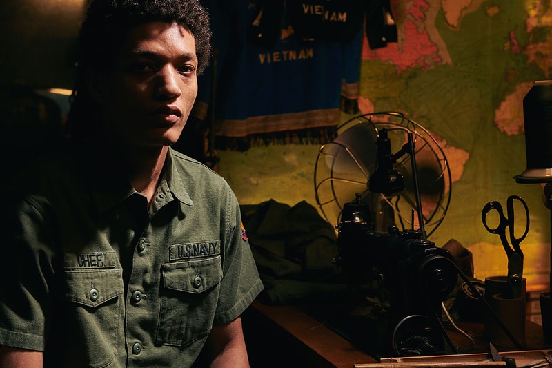 マハリシ maharishi london spring summer 2021 ss21 maha tailor shop military vietnam us america details release information