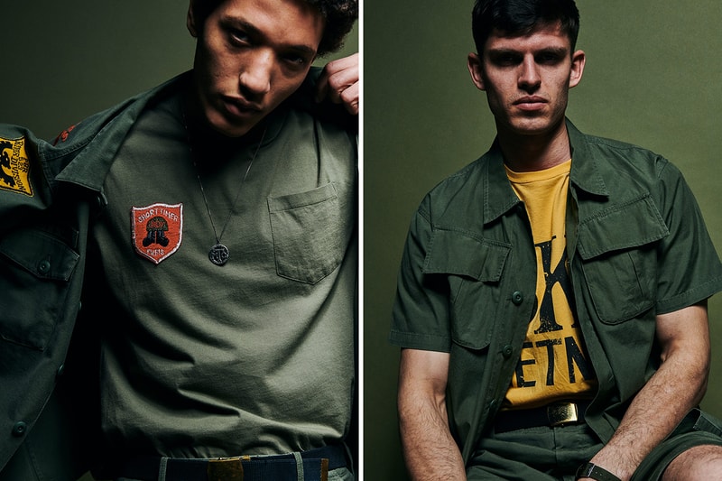 マハリシ maharishi london spring summer 2021 ss21 maha tailor shop military vietnam us america details release information