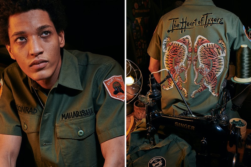 マハリシ maharishi london spring summer 2021 ss21 maha tailor shop military vietnam us america details release information