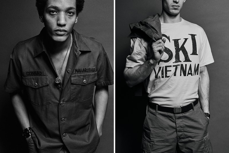 マハリシ maharishi london spring summer 2021 ss21 maha tailor shop military vietnam us america details release information