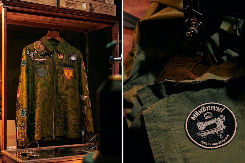 マハリシ maharishi london spring summer 2021 ss21 maha tailor shop military vietnam us america details release information