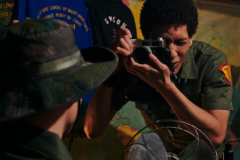 マハリシ maharishi london spring summer 2021 ss21 maha tailor shop military vietnam us america details release information