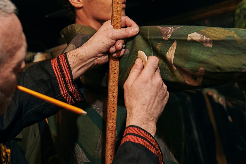 マハリシ maharishi london spring summer 2021 ss21 maha tailor shop military vietnam us america details release information