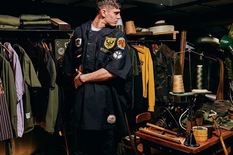 マハリシ maharishi london spring summer 2021 ss21 maha tailor shop military vietnam us america details release information