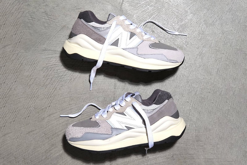 ニューバランスから話題のモデル 57/40 のグレーカラーを纏った新作が登場 new balance 57 40 all gray white womens official release date info photos price store list buying guide