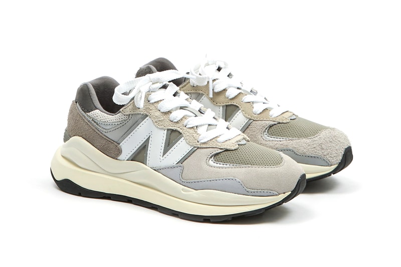 ニューバランスから話題のモデル 57/40 のグレーカラーを纏った新作が登場 new balance 57 40 all gray white womens official release date info photos price store list buying guide