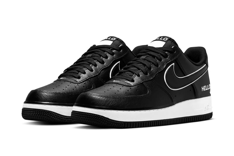 Nike Air Force 1 からシュータンに名前を記入できる “Hello, My Name Is” が登場