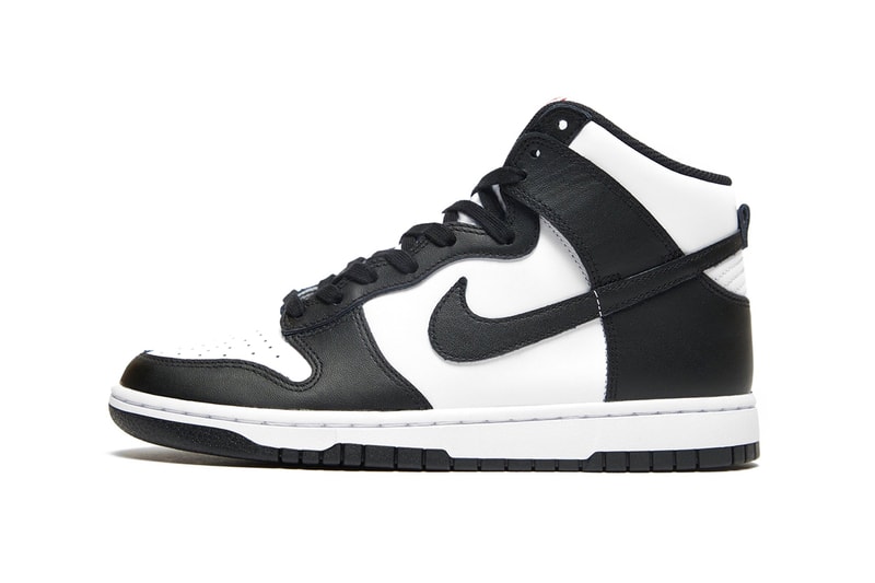 ナイキからシンプルなモノクロカラーを纏ったダンク ハイ“パンダ”が登場nike dunk high panda white black university red dd1869-103 release date info store list buying guide photos price 