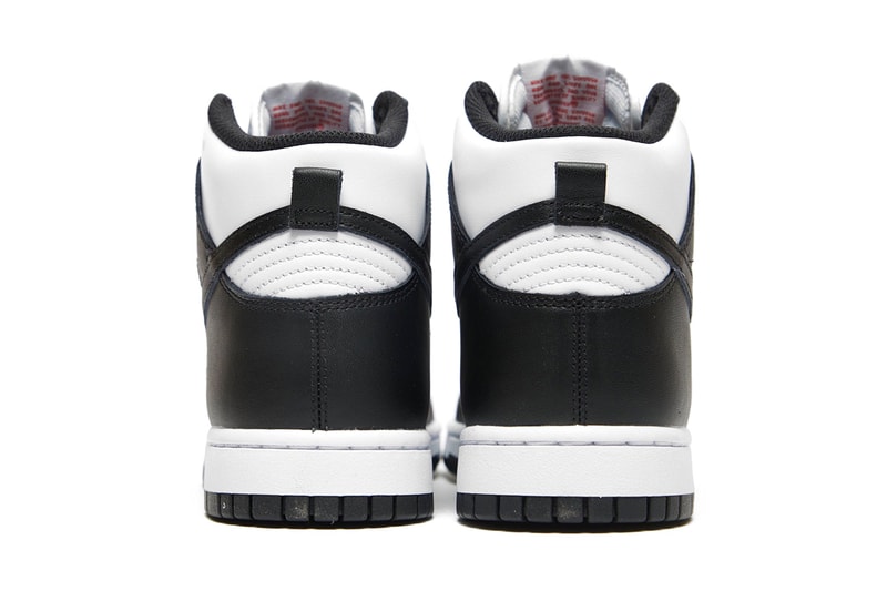 ナイキからシンプルなモノクロカラーを纏ったダンク ハイ“パンダ”が登場nike dunk high panda white black university red dd1869-103 release date info store list buying guide photos price 