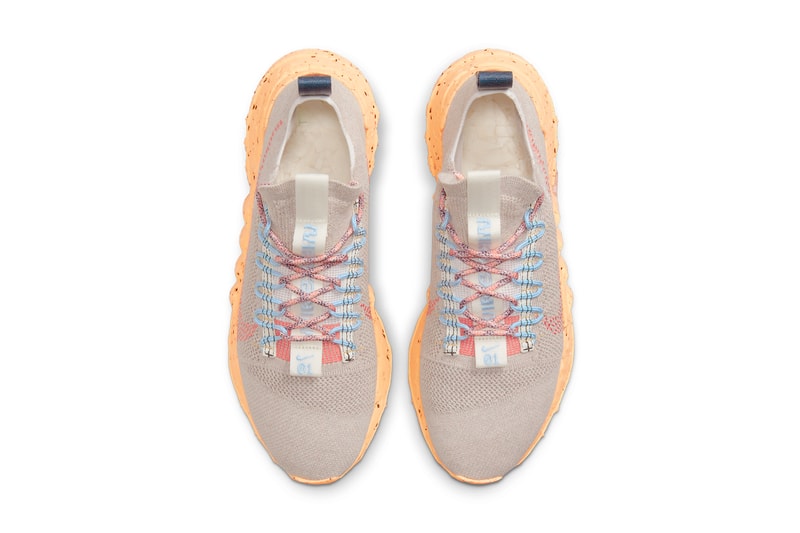 ナイキからサステナブルな“スペースヒッピー”シリーズの新色が登場 nike sportswear space hippie 01 melon tint vast grey summit white obsidian signal blue psychic DJ3056 003 400 official release date info photos price store list buying guide
