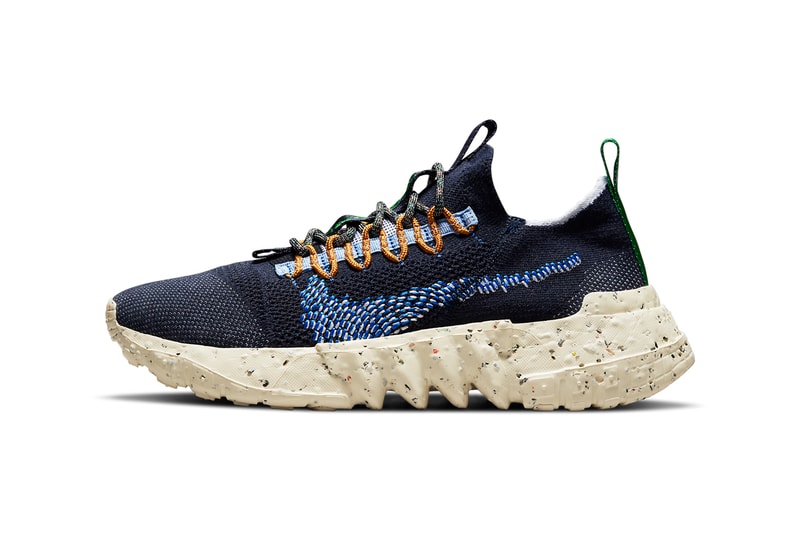 ナイキからサステナブルな“スペースヒッピー”シリーズの新色が登場 nike sportswear space hippie 01 melon tint vast grey summit white obsidian signal blue psychic DJ3056 003 400 official release date info photos price store list buying guide