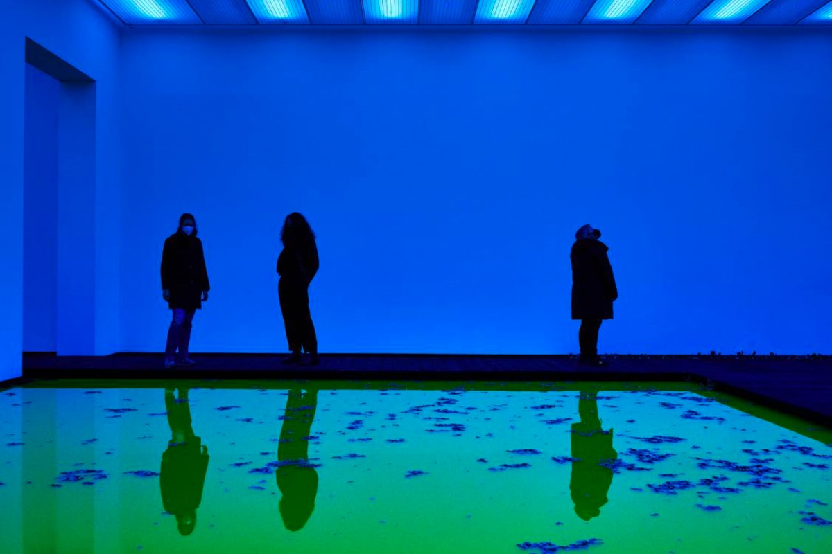 オラファー・エリアソンが美術館内を水で満たす一風変わった展覧会“ライフ”を開催中 Olafur Eliasson Floods Museum for His Latest 'Life' Exhibit Fondation Beyeler Art Museum Tate Modern Danish-Icelandic Swiss city of Basel Switzerland 