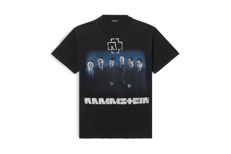 バレンシアガ デムナ・ヴァザリア ラムシュタインRammstein x Balenciaga Capsule Collaboration, Playlist apple music photoshoot apparel clothing jacket coat hoodie tee shirt bag hat demna gvasalia