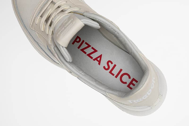 リーボック ピザスライス Reebok と PIZZA SLICEによるコラボCLUB Cが発売